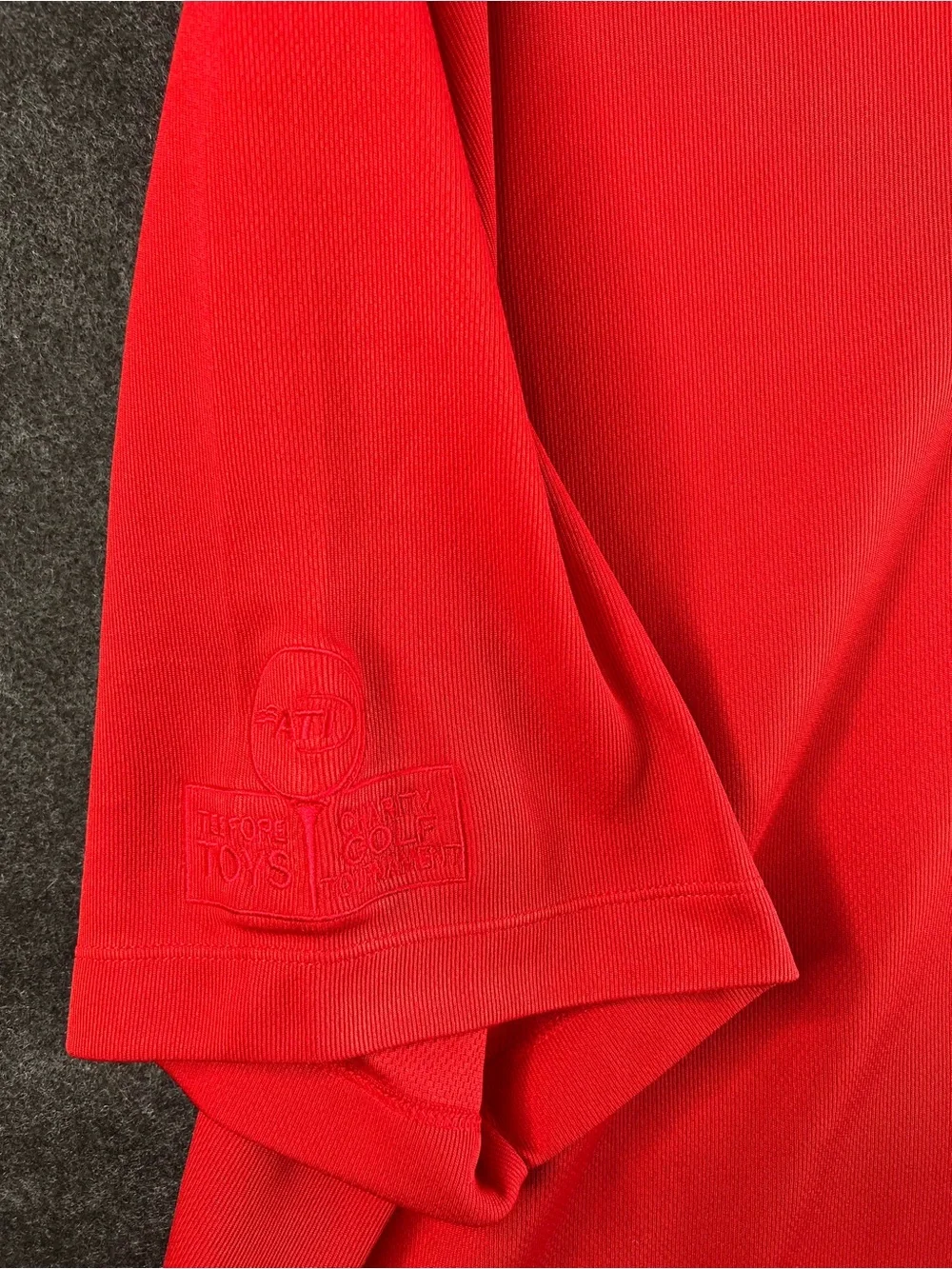 Nike Dri-Fit LA Angels Red Mens Golf Polo Shirt Size XL Performance Athletic Fit